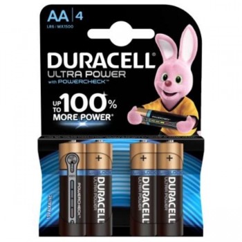 PILAS DURACELL ULTRA POWER AA BLISTER 4 UDS