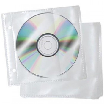 FUNDA CD's/DVD's 1/8 PP 110 2 TAL. (10 U.) GRAFOPLAS