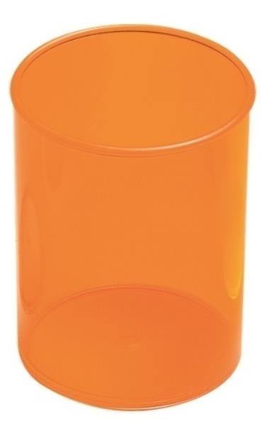 PORTALAPICES PLASTICO TRANSLUCIDO 205T NARANJA FAIBO