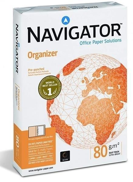 PAPEL NAVIGATOR A4 TALADROS 80G 500H. UNIVERSAL