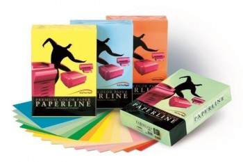 PAPEL COLORES A4 80G 500H CREMA PAPERLINE