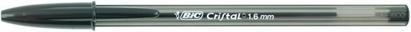 BOLIGRAFO BIC CRISTAL LARGE 1.6 NEGRO