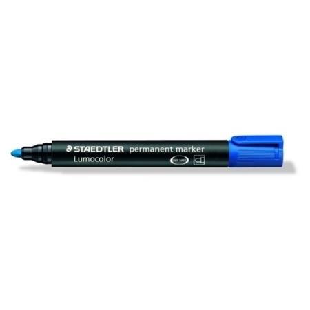 ROTULADOR PERMANENTE AZUL LUMOCOLOR 352 PTA.CONICA 2MM STAEDTLER