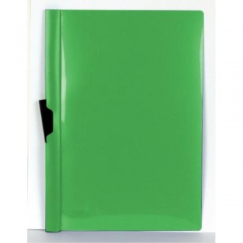 DOSSIER PINZA PP A4 60H VERDE LIDERPAPEL