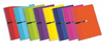 CUADERNO MICROP A5 150H 70G C/5 T/PP NEGRO NOTE BOOK 6 MIQUELRIUS