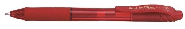 BOLÍGRAFO RECTRÁCTIL ROJO CON PUNTA DE BOLA PENTEL
