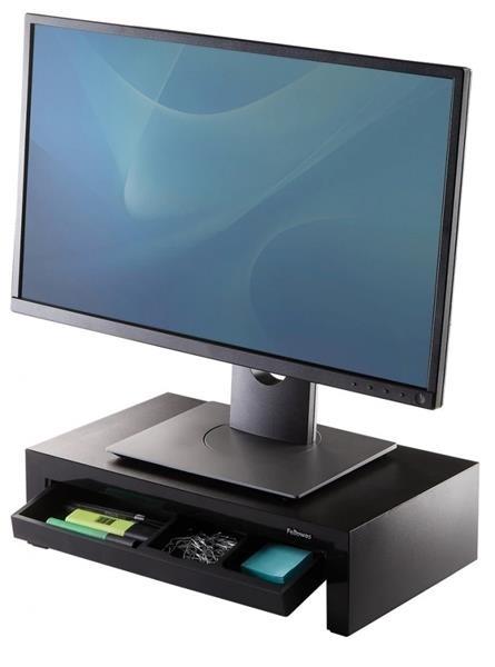 SOPORTE CON CAJÓN PARA MONITOR DESIGNER SUITES