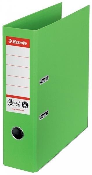 ARCHIVADOR DE PALANCA CO2 NEUTRAL Nº1 CARTÓN FORRADO DE PAPELA4 75MM NEGRO ESSELTE