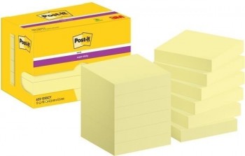 NOTAS ADHESIVAS POST-IT  SUPER STICKY  47,6 X 47,6 MM 622-12SSCY-EU POST-IT