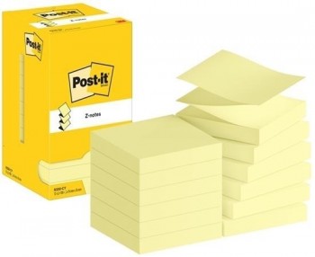 NOTES ADHESIVAS POST-IT  76 X 76 MM AMARILLO CAJA CARTÓN R-330-CY POST-IT